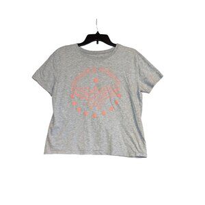 Wonder Woman Gray Graphic Tee L